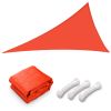 28' x 28' x 28' Triangle Sun Shade Sail/ Watermalon Red