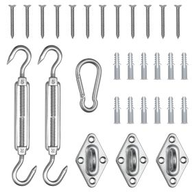 5 Inch Triangle Sun Shade Sail Hardware Kit