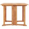 Folding Butterfly Patio Table 59.1"x35.4"x29.5" Solid Teak Wood