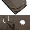 12X10ft 2T Waterproof Finial Classic Gazebo Top Chocolate