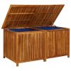 Patio Storage Box 59.1"x31.5"x29.5" Solid Acacia Wood