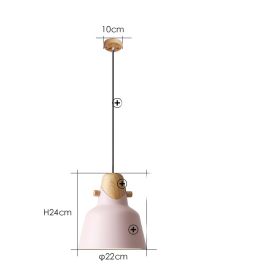 Intelligent Pendant Lamp Is Modern And Simple (Option: Pink-A)